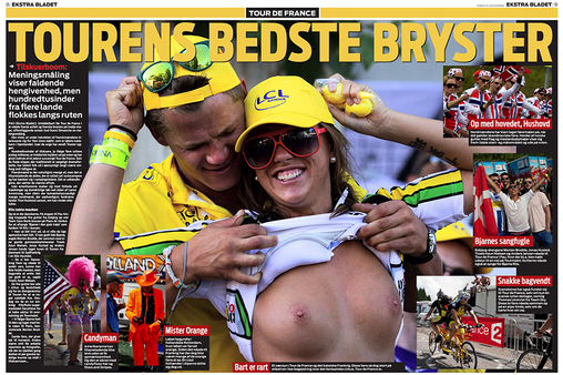 Tour de France 2010.  © Photo: Ole Steen/Ekstra Bladet/Scanpix