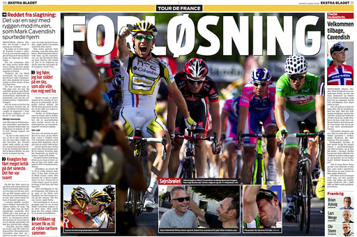 Tour de France 2010.  © Photo: Ole Steen/Scanpix